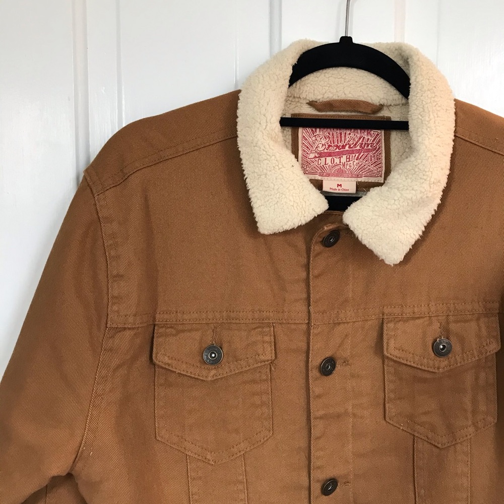 Vintage Sherpa Jean Jacket